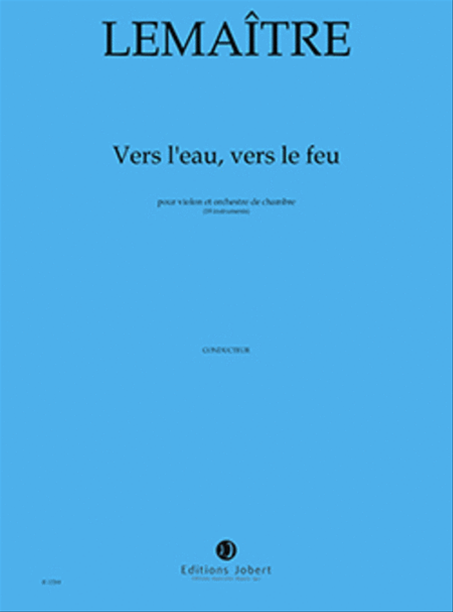 Vers L'Eau, Vers Le Feu Violin scores gallery preview page 1