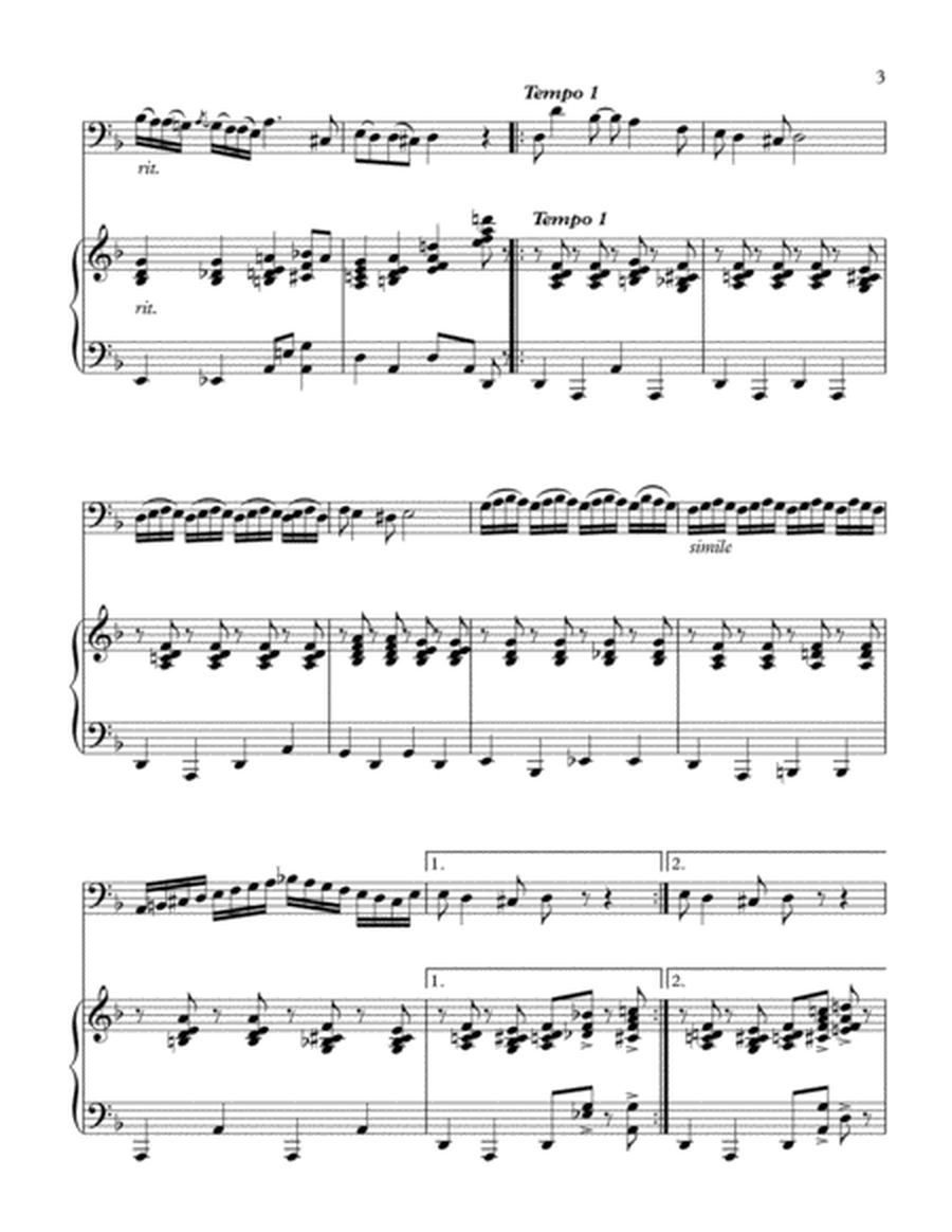 "Czardas"-Piano Background for Trombone and Piano image number null