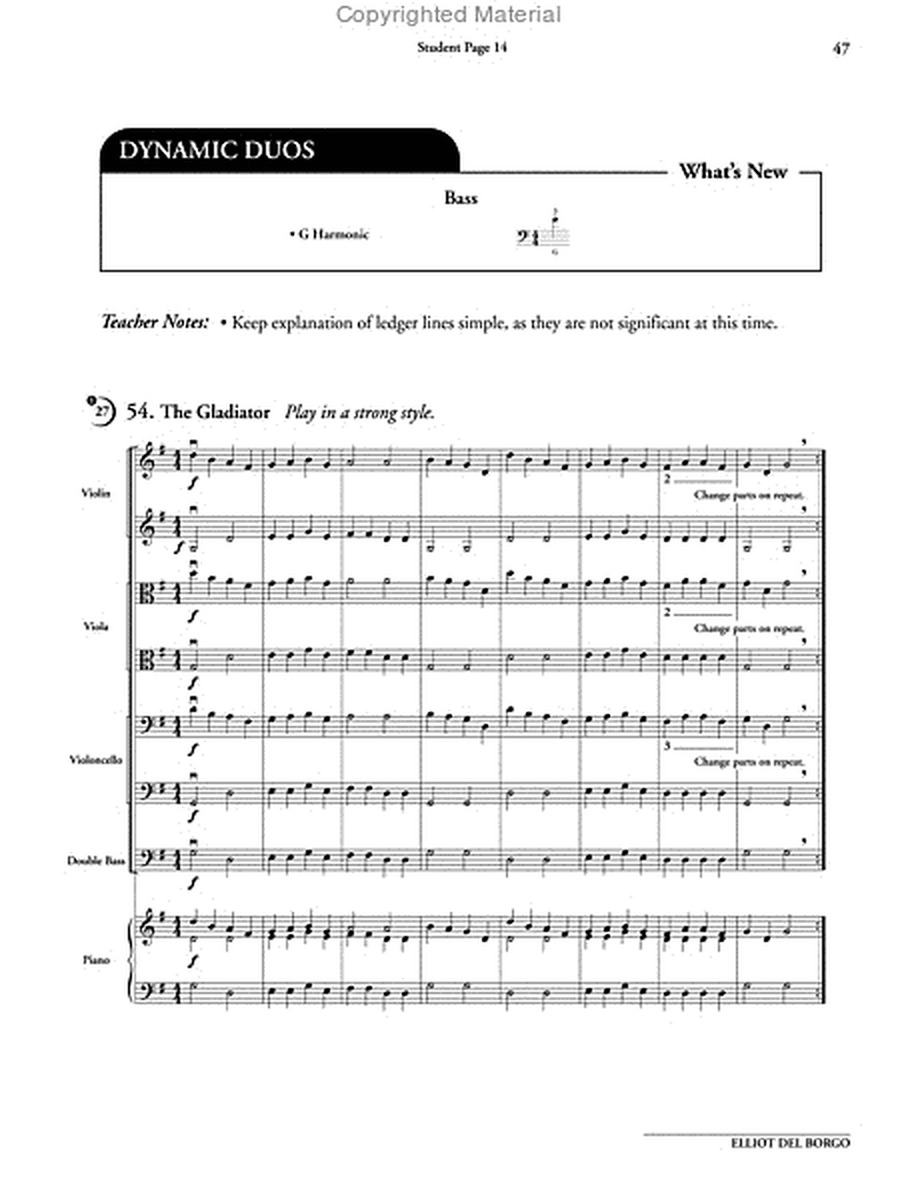 Foundations for Strings, Book 1