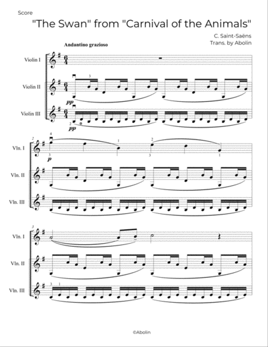 Saint-Saëns: 