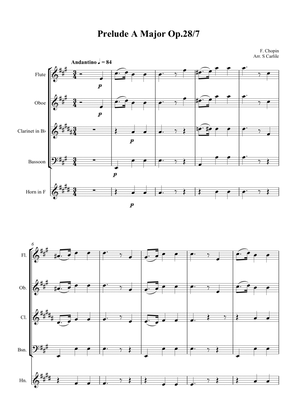 Prelude in A Major Op.28 No.7
