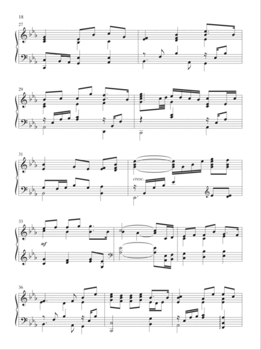 Fill the Earth with Songs Piano Solo scores gallery preview page 11