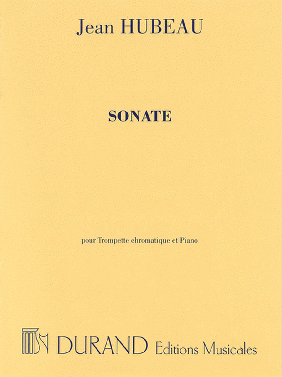 Sonate for C Trumpet and Piano