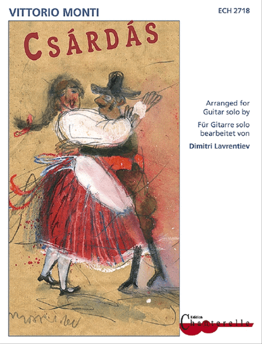 Csárdás Guitar scores gallery preview page 1