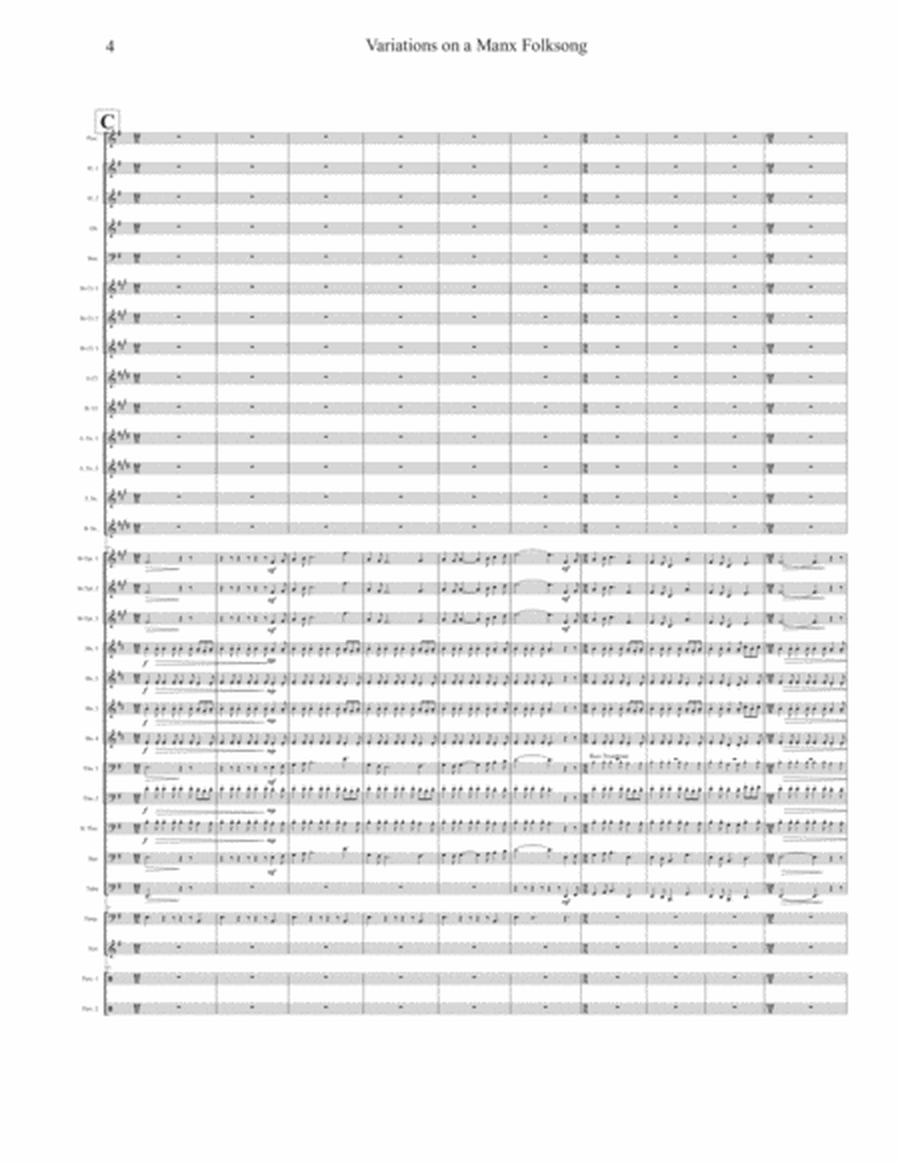 Variations on a Manx Folksong for Symphonic Band image number null