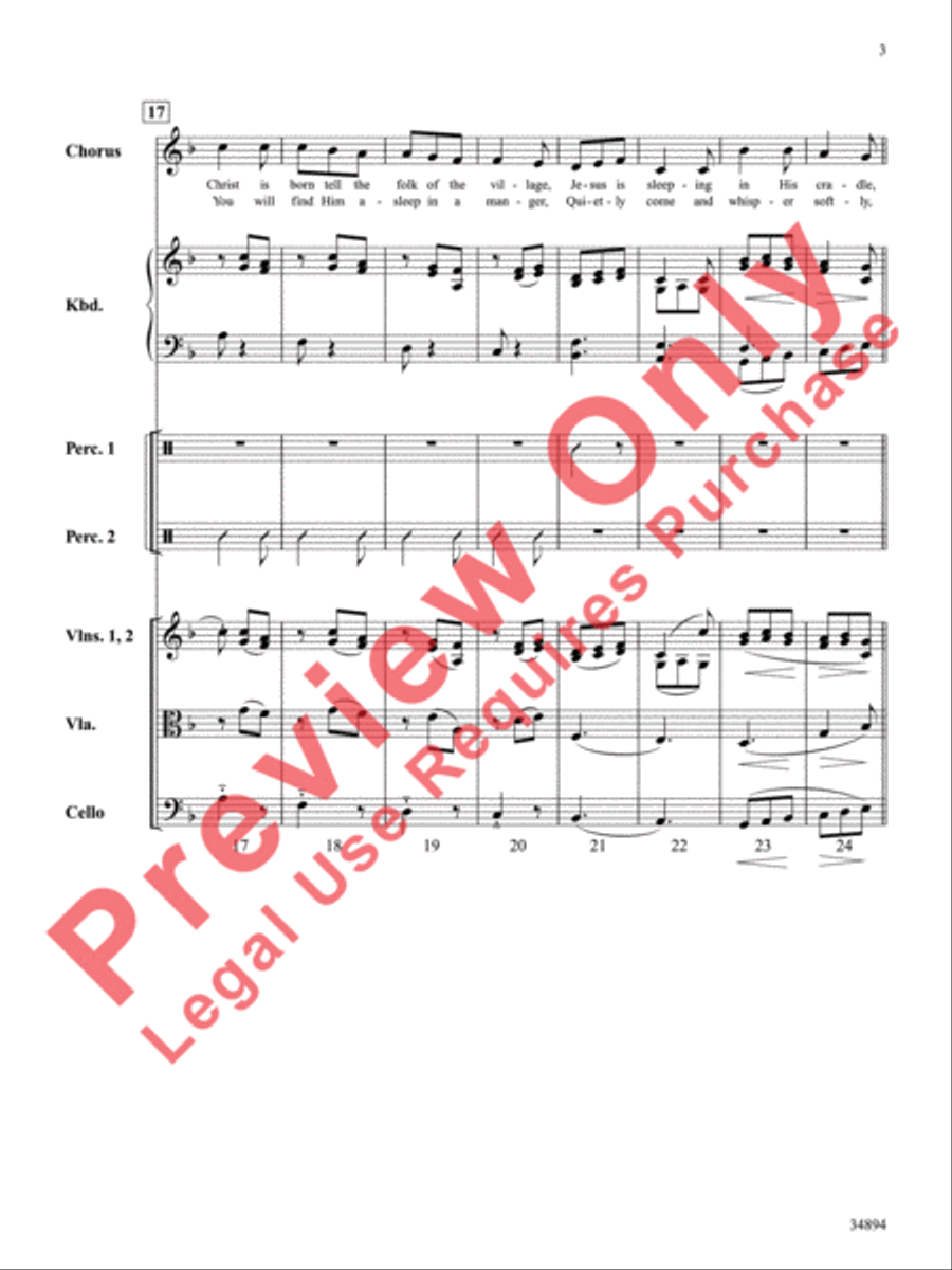 Bring a Torch Choir scores gallery preview page 4