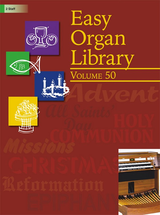 Book cover for Easy Organ Library, Vol. 50