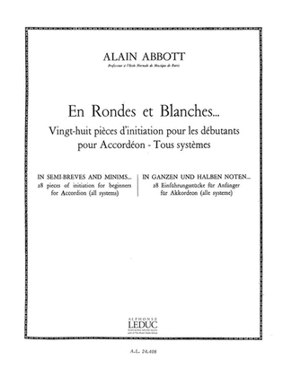Abbott En Rondes Et Blanches Accordion Book
