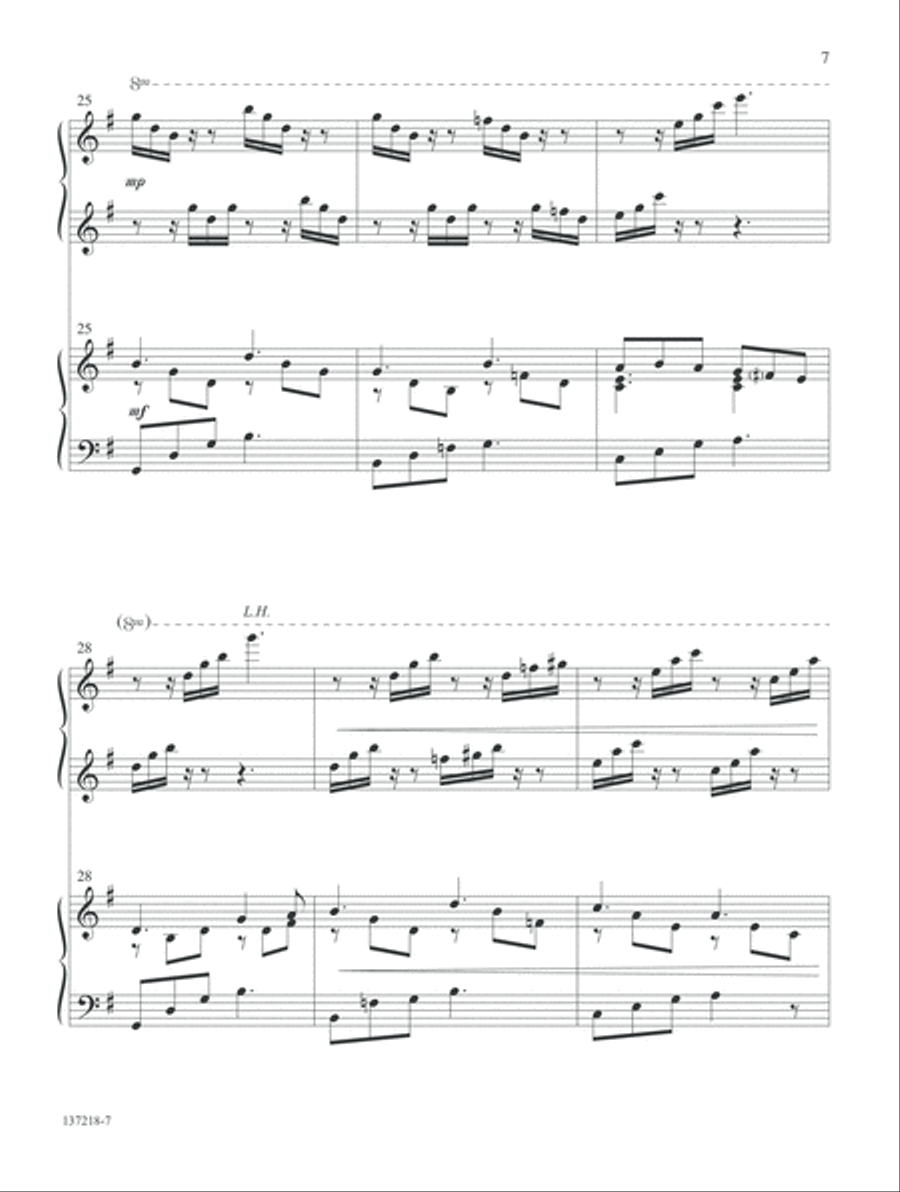 Praise Him! Praise Him! Praise Him! Praise Him! Piano Accompaniment scores gallery preview page 7