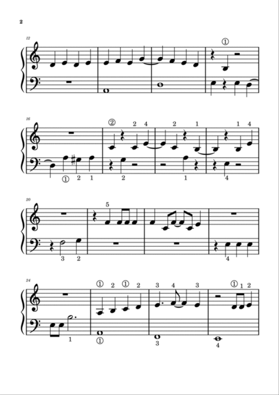 We Don't Talk About Bruno Easy Piano scores gallery preview page 2