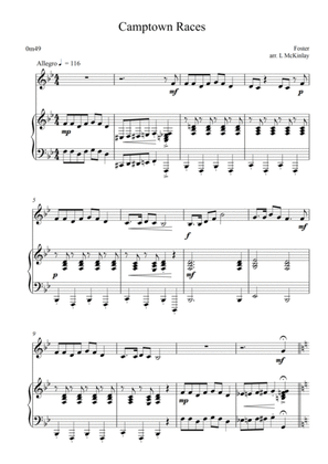Camptown Races (for Trumpet and Piano accompaniment)