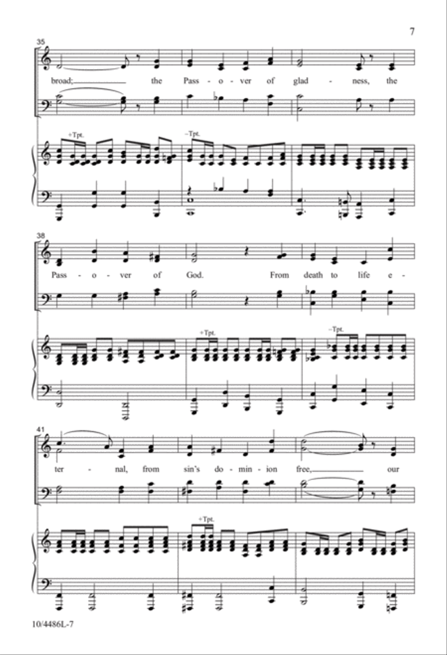 The Day of Resurrection The Day of Resurrection 4-Part scores gallery preview page 7