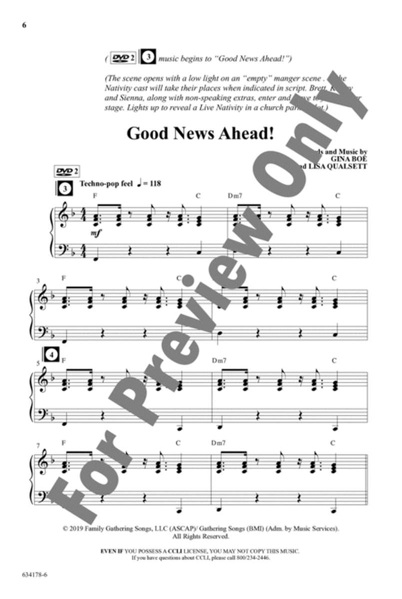 Good News Ahead...The Signs of Christmas! - Choral Book