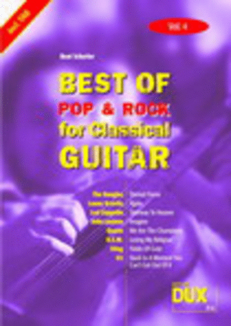 Best Of Pop and Rock for Classical Guitar 4