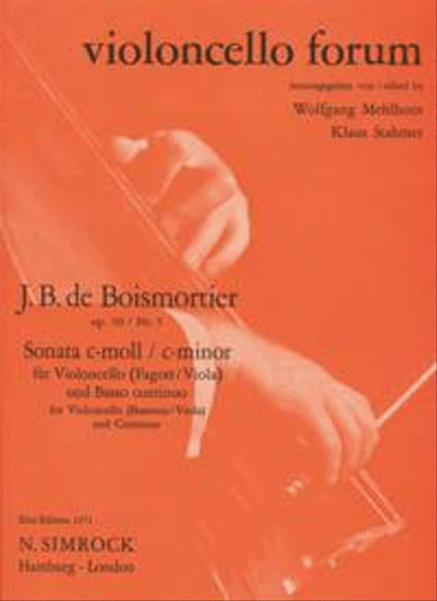 Sonata in C Minor op. 50-5 Bassoon scores gallery preview page 1