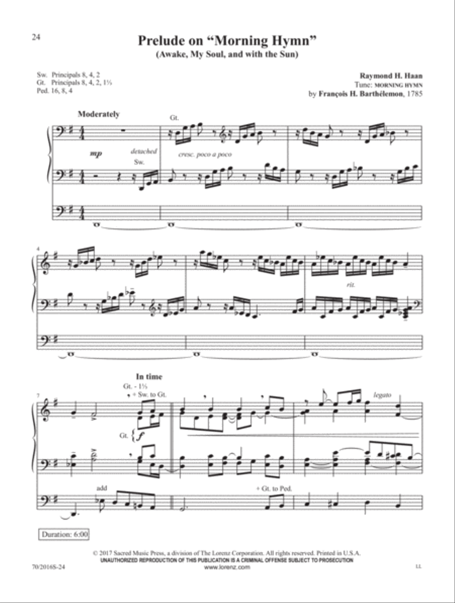 Preludes and Meditations Preludes and Meditations Organ Solo scores gallery preview page 11