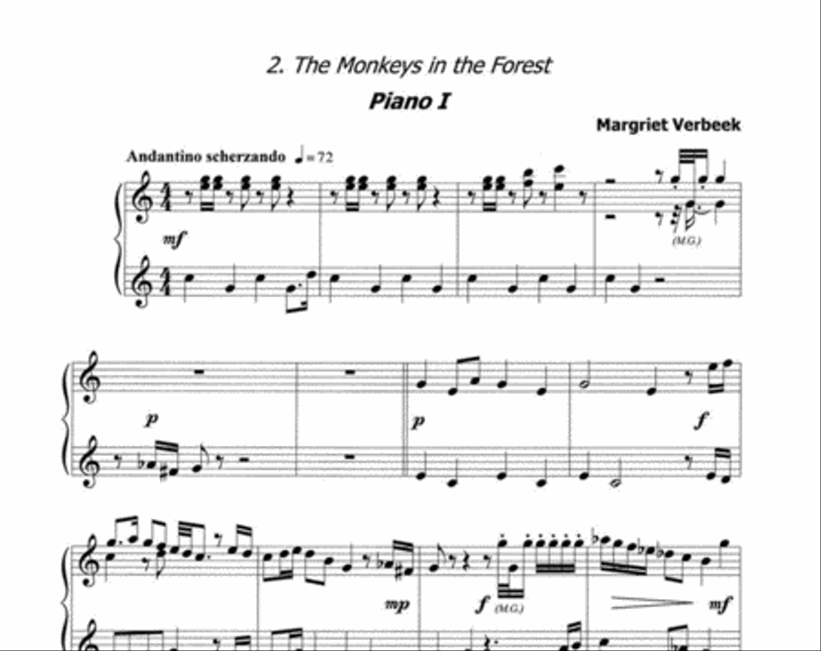Flight Of The Stark Piano Duet scores gallery preview page 5