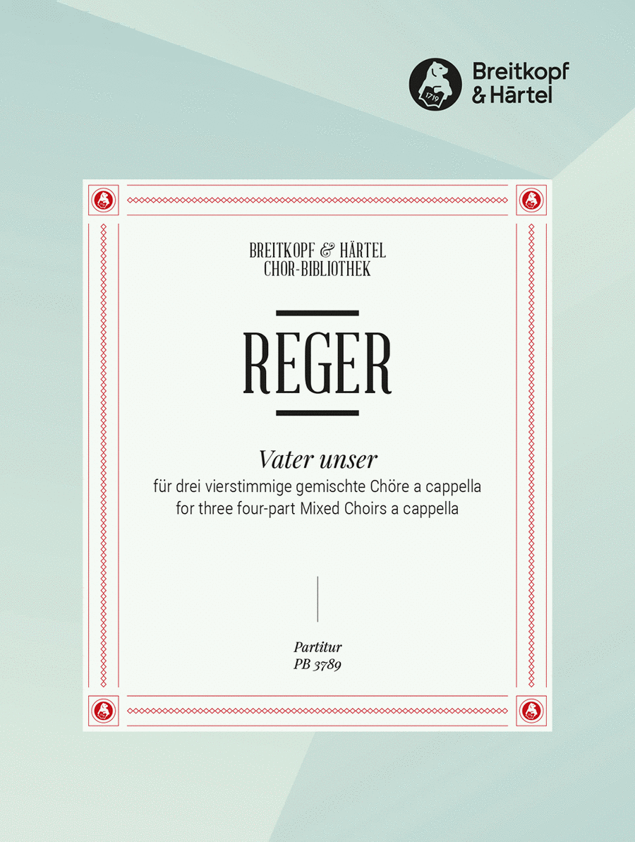 Vater unser Vater unser A Cappella scores gallery preview page 1