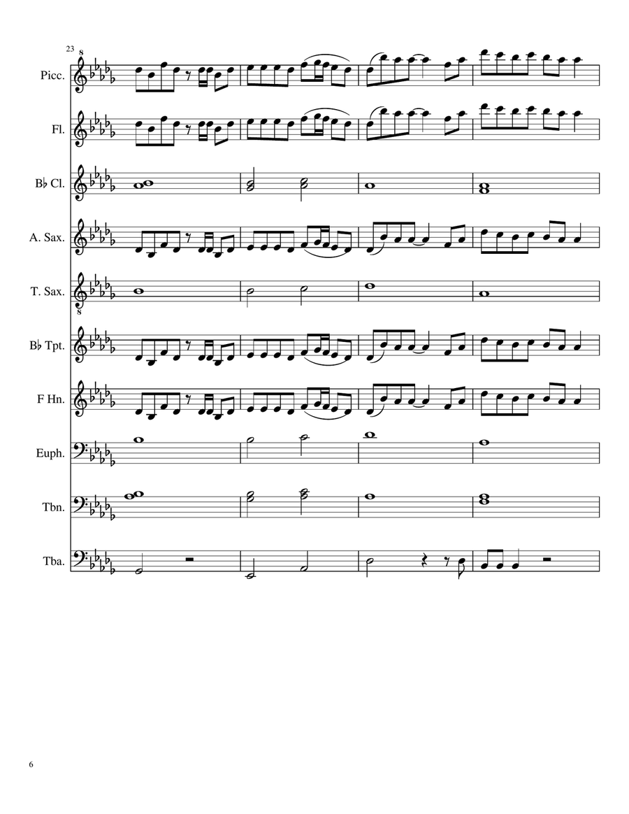 Burn Woodwind Ensemble scores gallery preview page 6