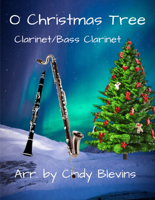 Book cover for O Christmas Tree, Clarinet and Bass Clarinet