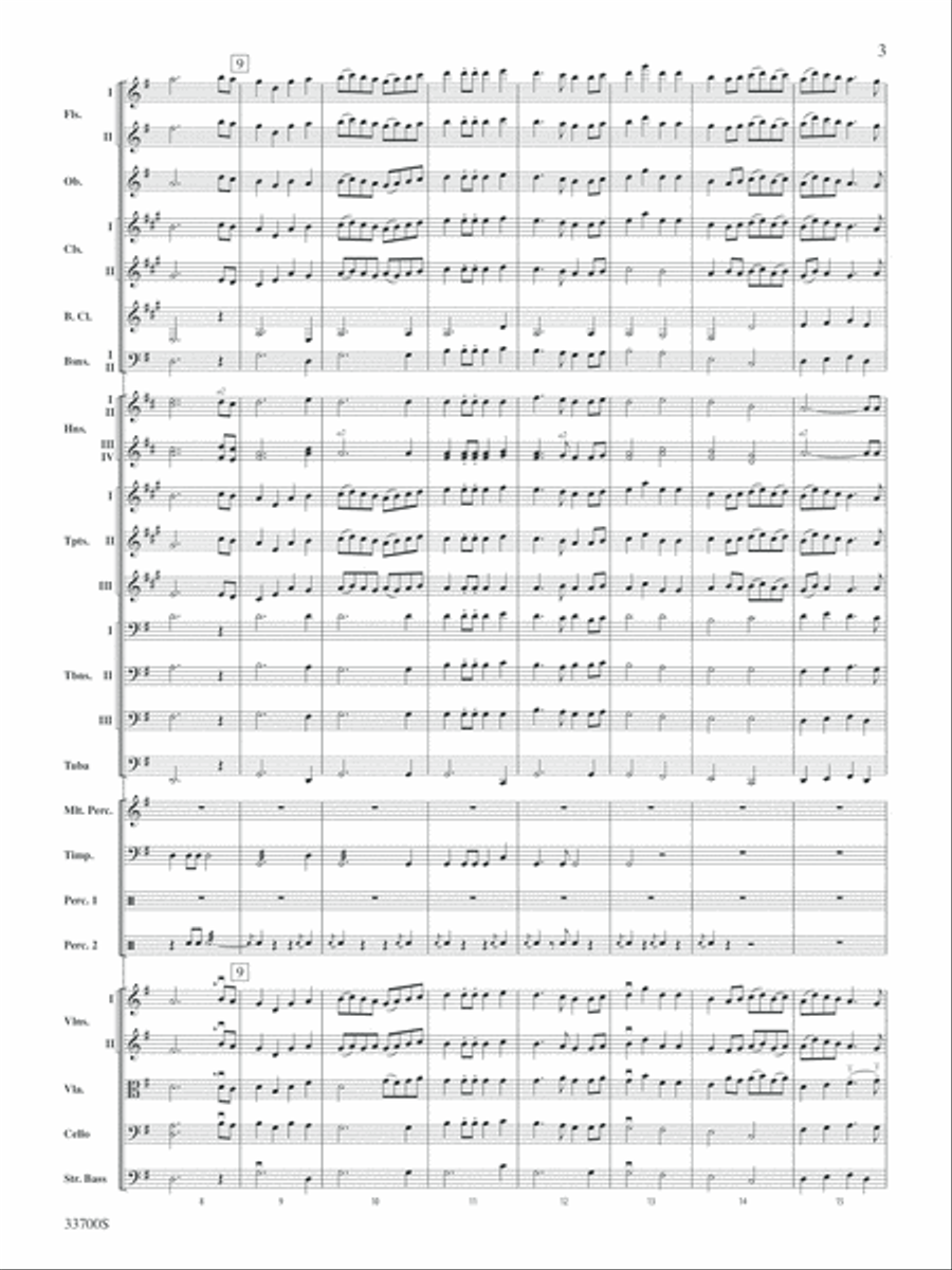 Salute to TV: Score Salute to TV: Score Full Orchestra scores gallery preview page 3