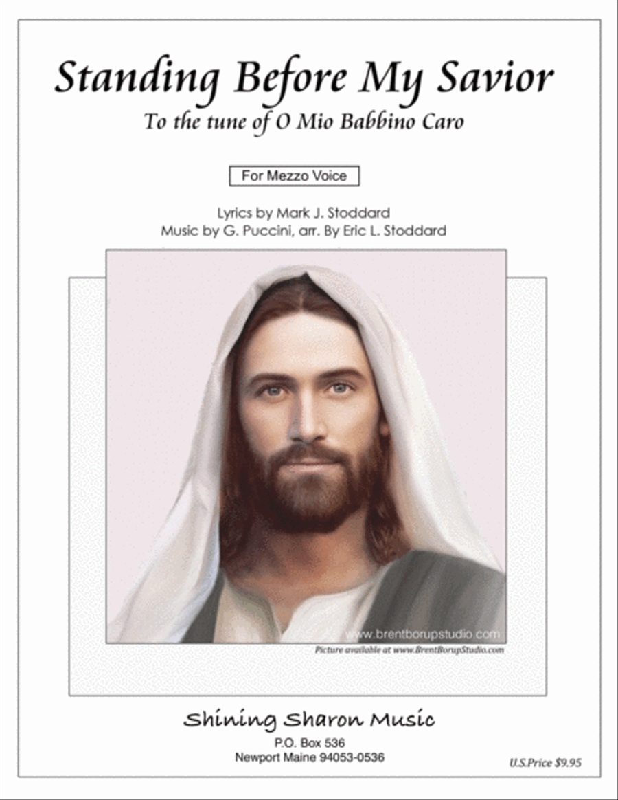 Standing Before My Savior -- Mezzo Vocal Solo Soprano Voice scores gallery preview page 1