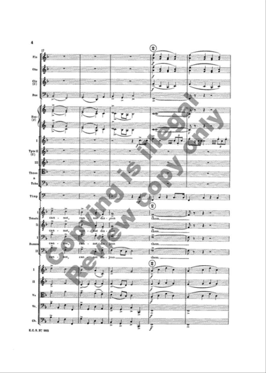 The Testament of Freedom (Additional Orchestra Score) Choir scores gallery preview page 27