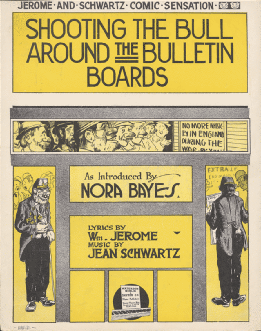 Shooting the Bull Around the Bulletin Boards Voice scores gallery preview page 1