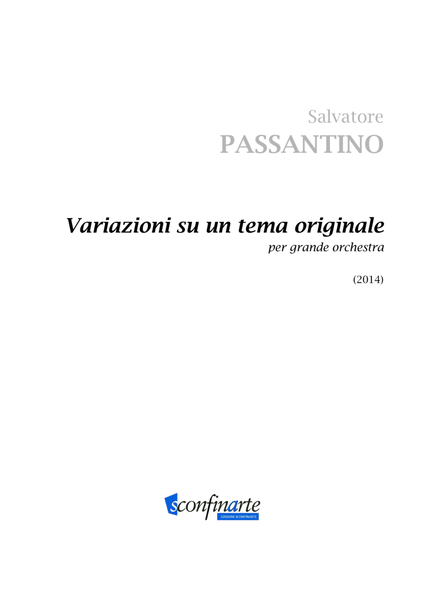Salvatore Passantino: VARIAZIONI SU UN TEMA ORIGINALE (ES-21-018)