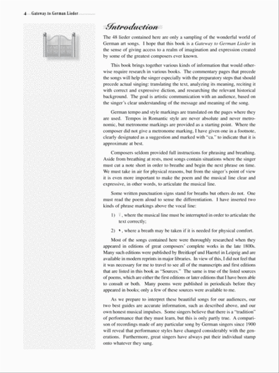Gateway to German Lieder Voice Solo scores gallery preview page 4