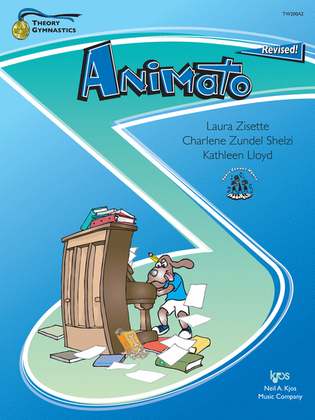 Book cover for Theory Gymnastics: Animato (Level A)