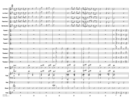 Gravy Waltz - Conductor Score (Full Score)