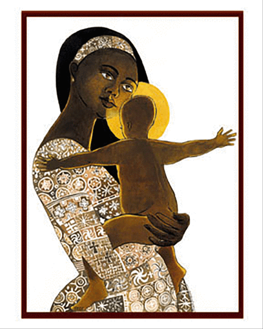 Christmas Card-Mother of God (20/pack) Christmas scores gallery preview page 1