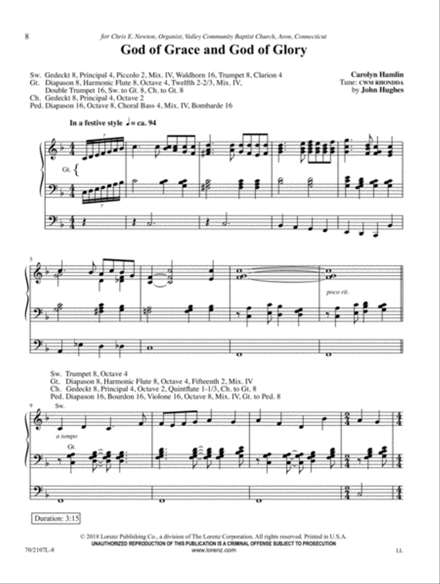 Seasons of the Heart Seasons of the Heart Organ Solo scores gallery preview page 4