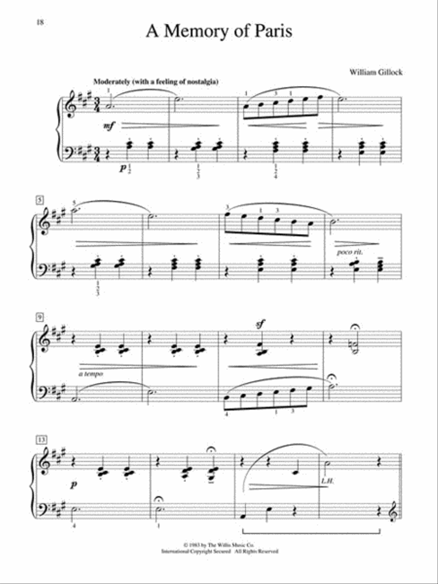 Accents Around the World Piano scores gallery preview page 5