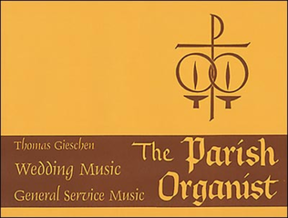 Book cover for The Parish Organist, Part 09 (Wedding Music)