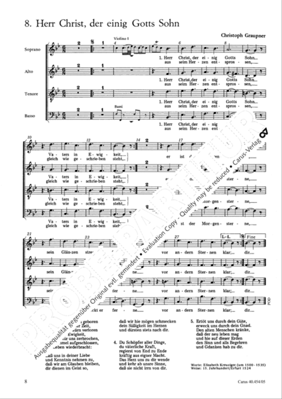 Weihnachtschorale Choir scores gallery preview page 9