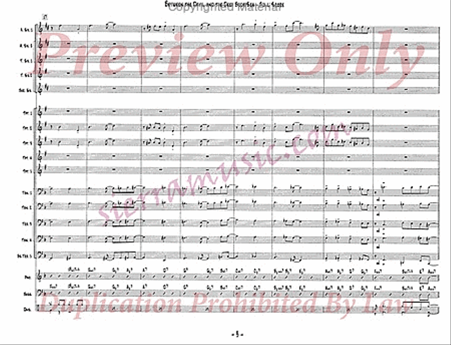 Between The Devil And The Deep Blue Sea Jazz Ensemble scores gallery preview page 4