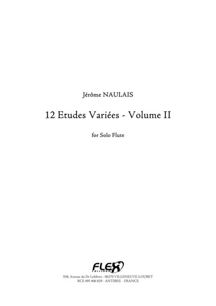 12 Etudes Variees - Volume II image number null