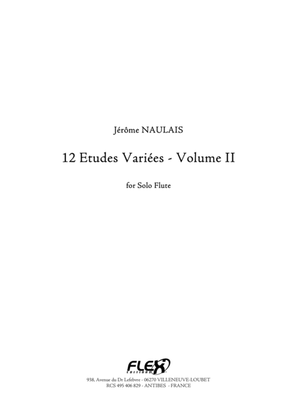 12 Etudes Variees - Volume II