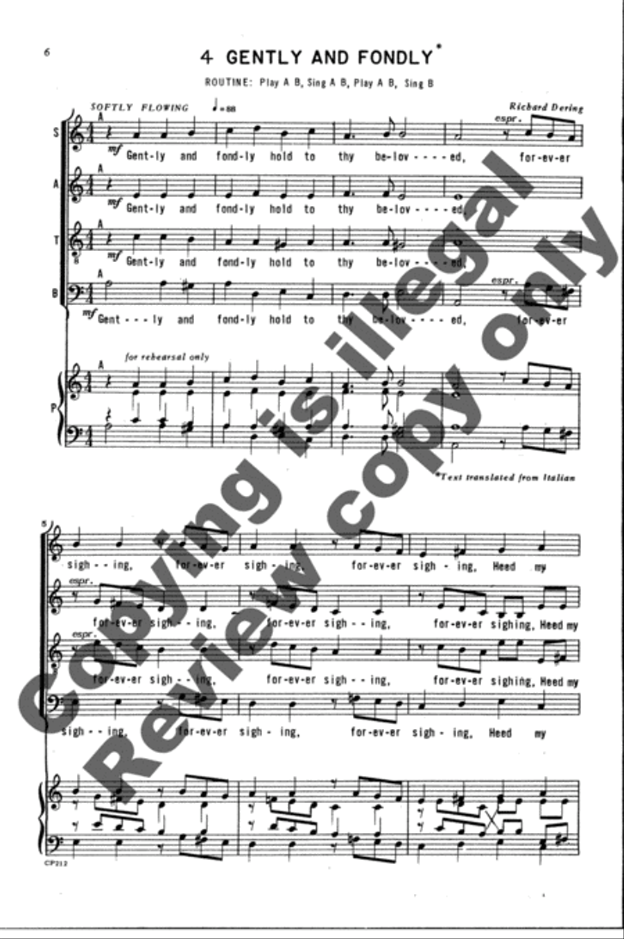Her Majesty's Delight 4-Part scores gallery preview page 7