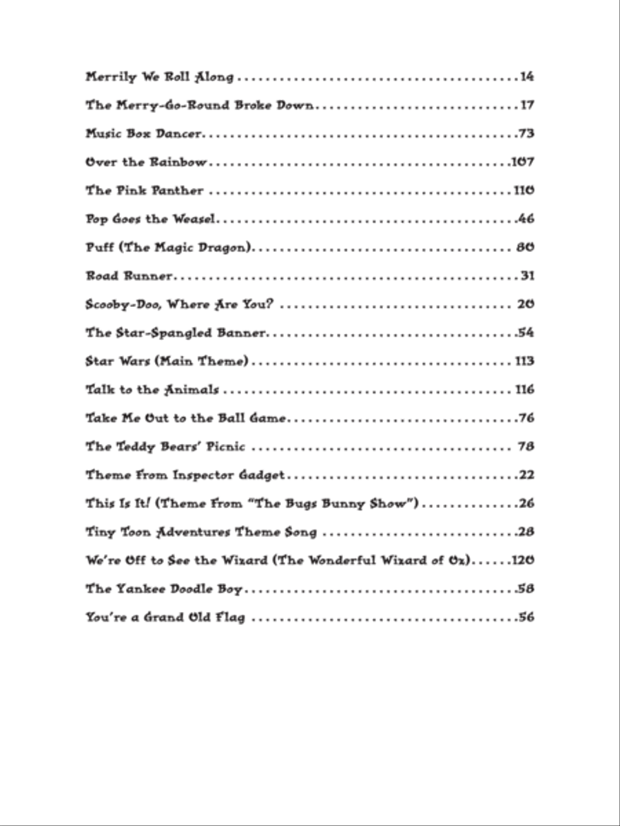 <br>Sheet music extract
