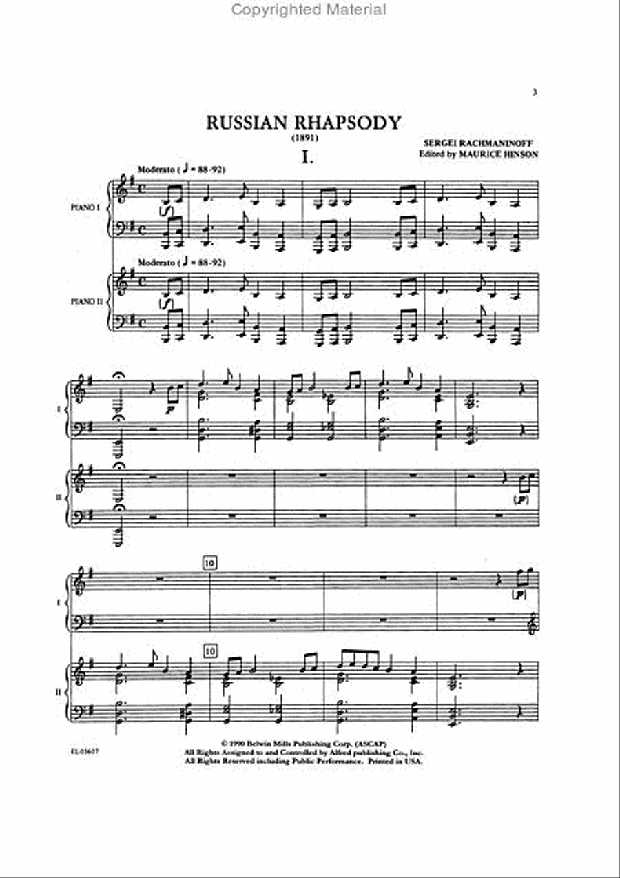 Russian Rhapsody Small Ensemble scores gallery preview page 2