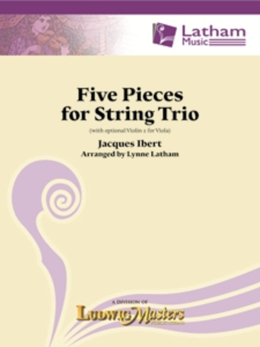 Five String Pieces for String Trio image number null