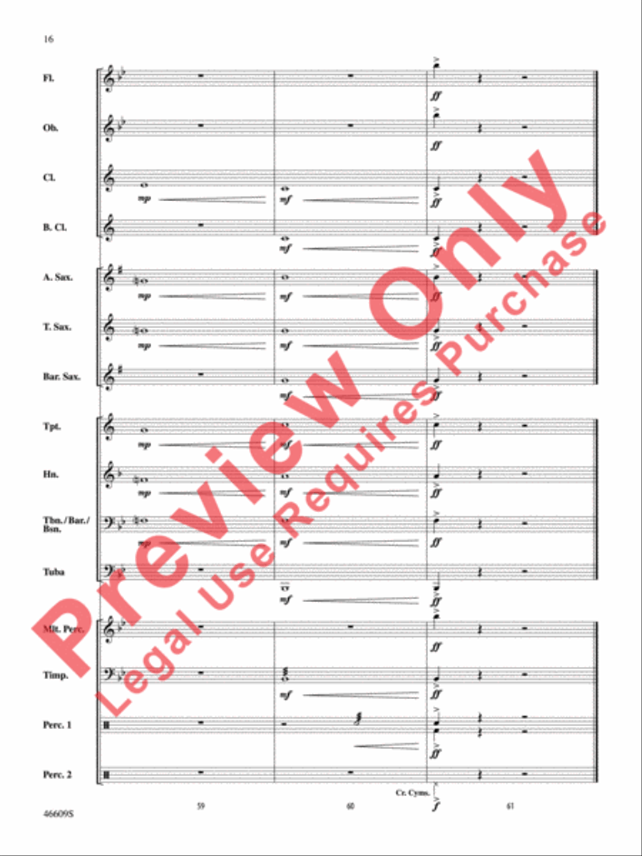 A (Very) Short History of Music Concert Band scores gallery preview page 17