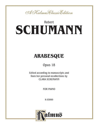 Book cover for Arabesque, Op. 18