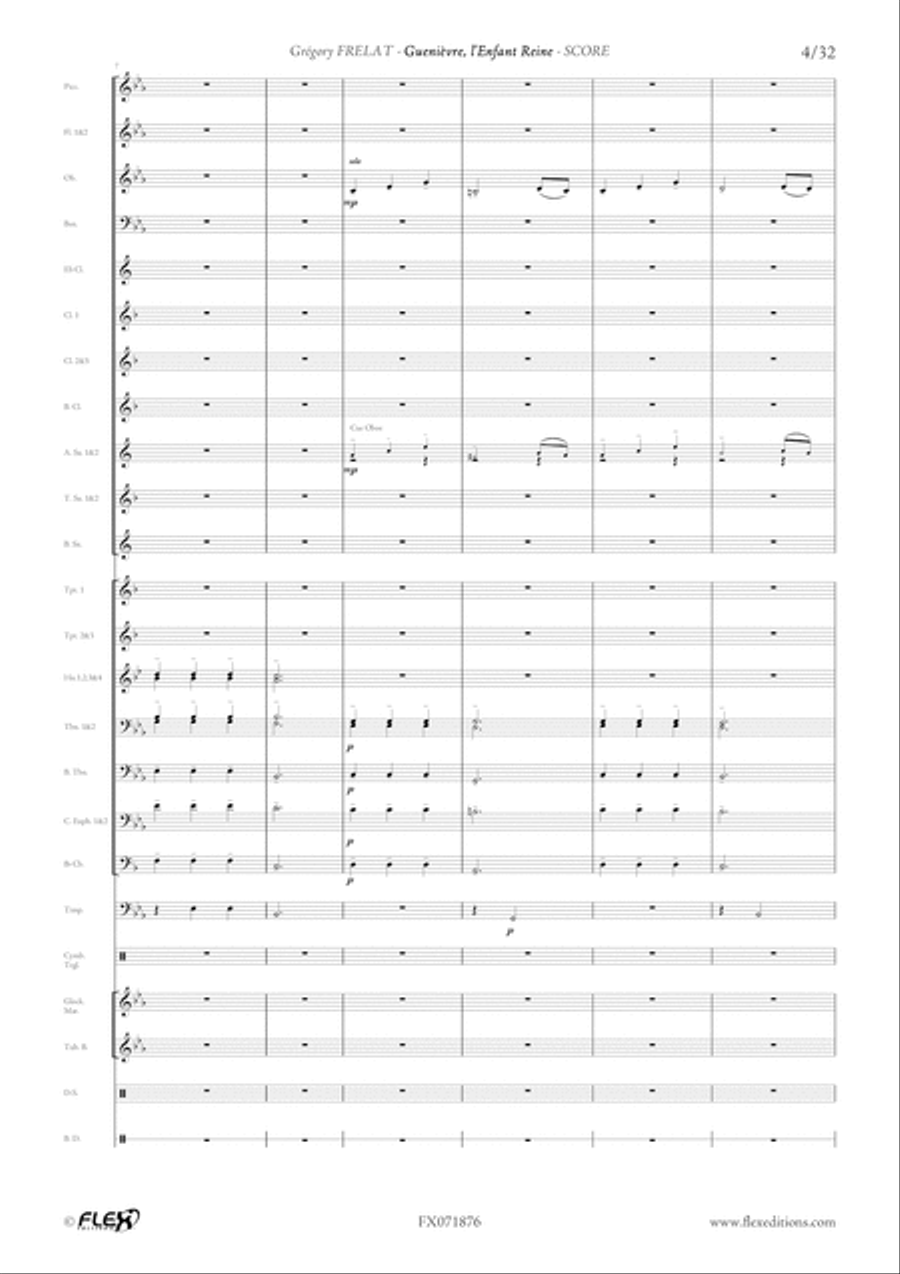 Guenievre 4-Part scores gallery preview page 4