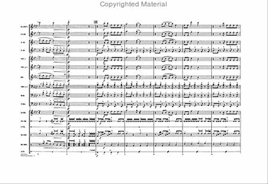 Party Rock Anthem Marching Band scores gallery preview page 3