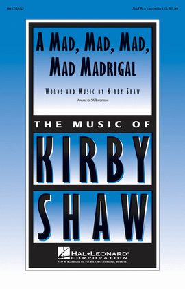 Book cover for A Mad, Mad, Mad, Mad Madrigal