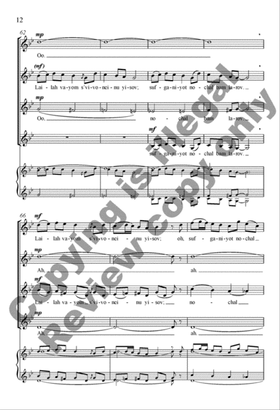 Oh, Chanukah/Y'mei hachanukah SSAA scores gallery preview page 26